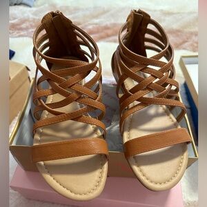 Brown sandals